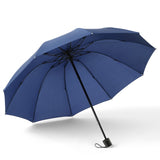 LED Automatic Windproof Umbrella With Reflective Stripe