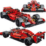 Building Blocks Super Speed Racing Vehicle Model Toys