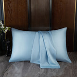 Natural 100 Mulberry Silk Pillowcase Hidden Zipper Real Silk 19   Limited Sales Solid Color Bedding Gifts Free Shipping