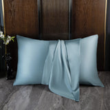 Natural 100 Mulberry Silk Pillowcase Hidden Zipper Real Silk 19   Limited Sales Solid Color Bedding Gifts Free Shipping