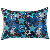 100% Mulberry Silk Pillowcase Luxury Zipper Print Pillow Cover Cushion Cover for Bed Sofa Ankha 22 momme Pillow CaseStarry Sky